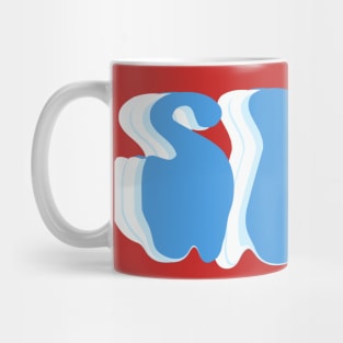 SMU Blue Melt Mug